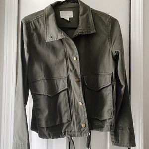 Caslon Green utility jacket